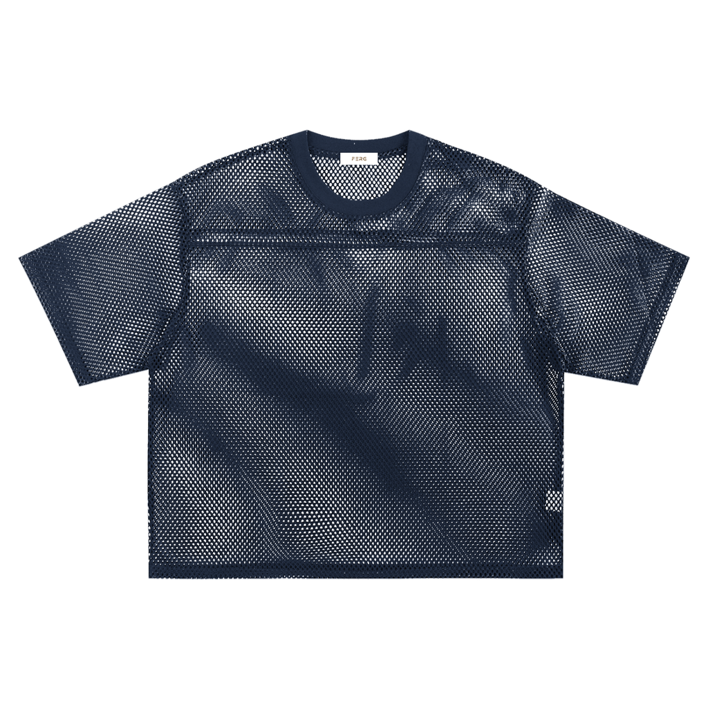 See-through Boxy Net T-Shirt