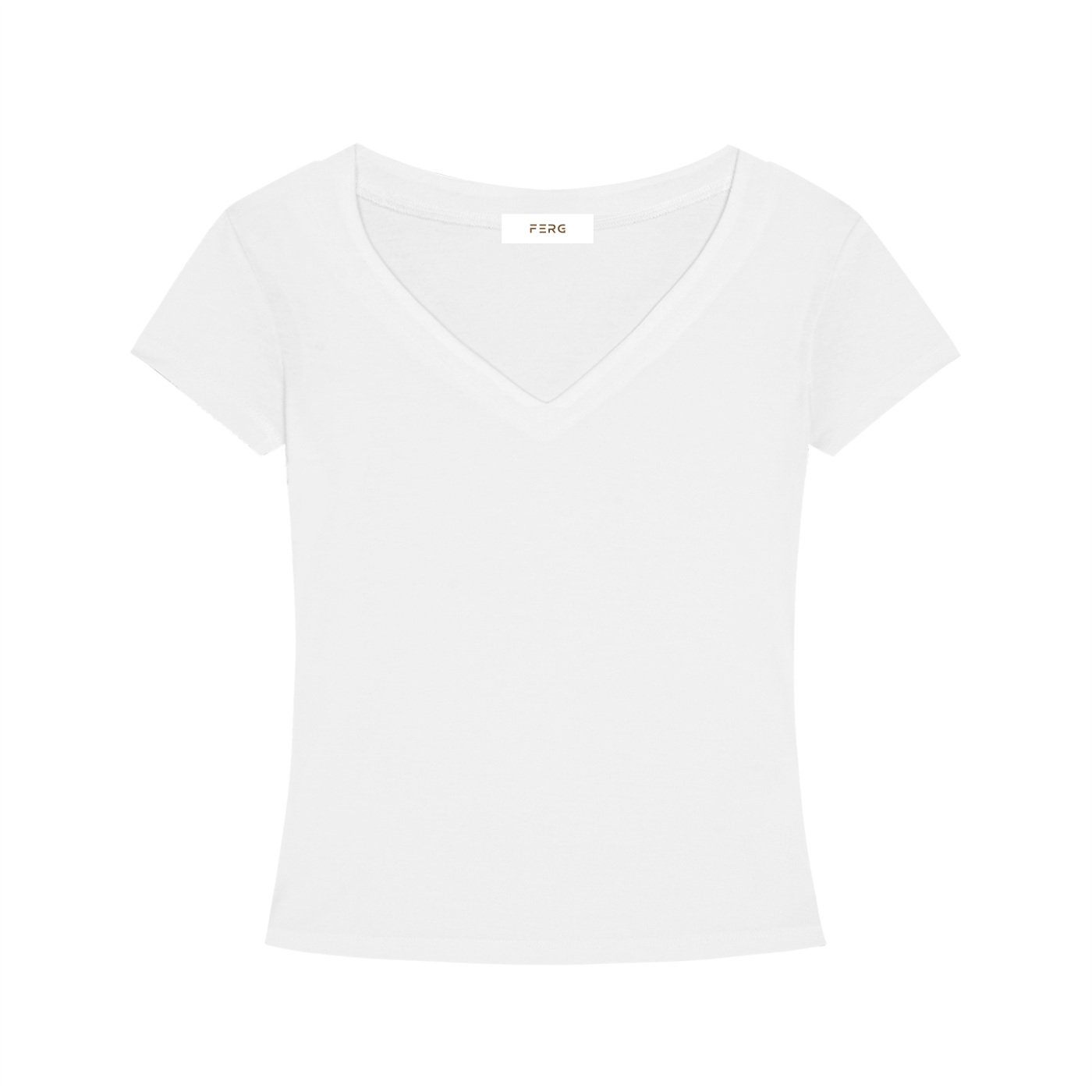 Tencel Slim Fit V-Neck T-Shirt