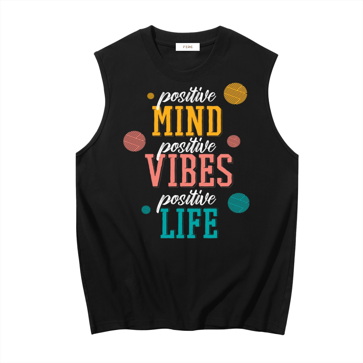 Men's Sleeveless Cotton Tank Top