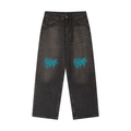 Vintage Wash Heavyweight Denim Jeans