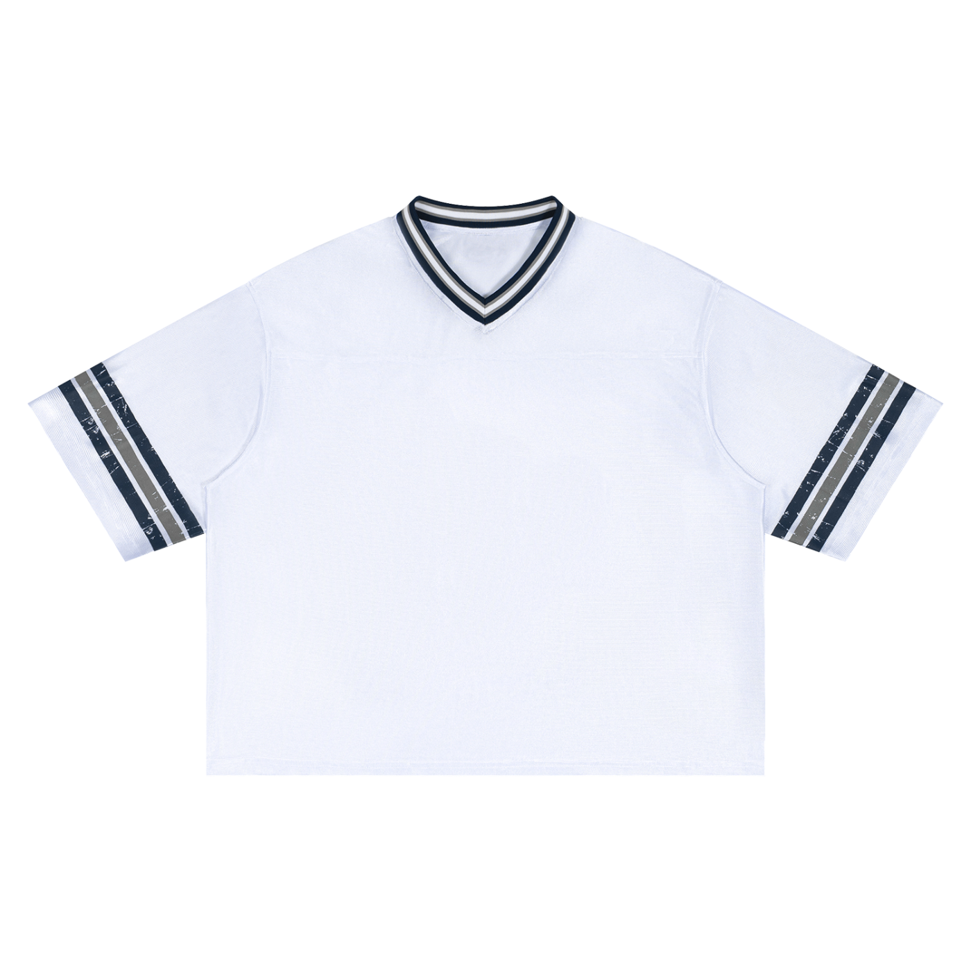 Unisex Boxy Striped Soccer Jersey