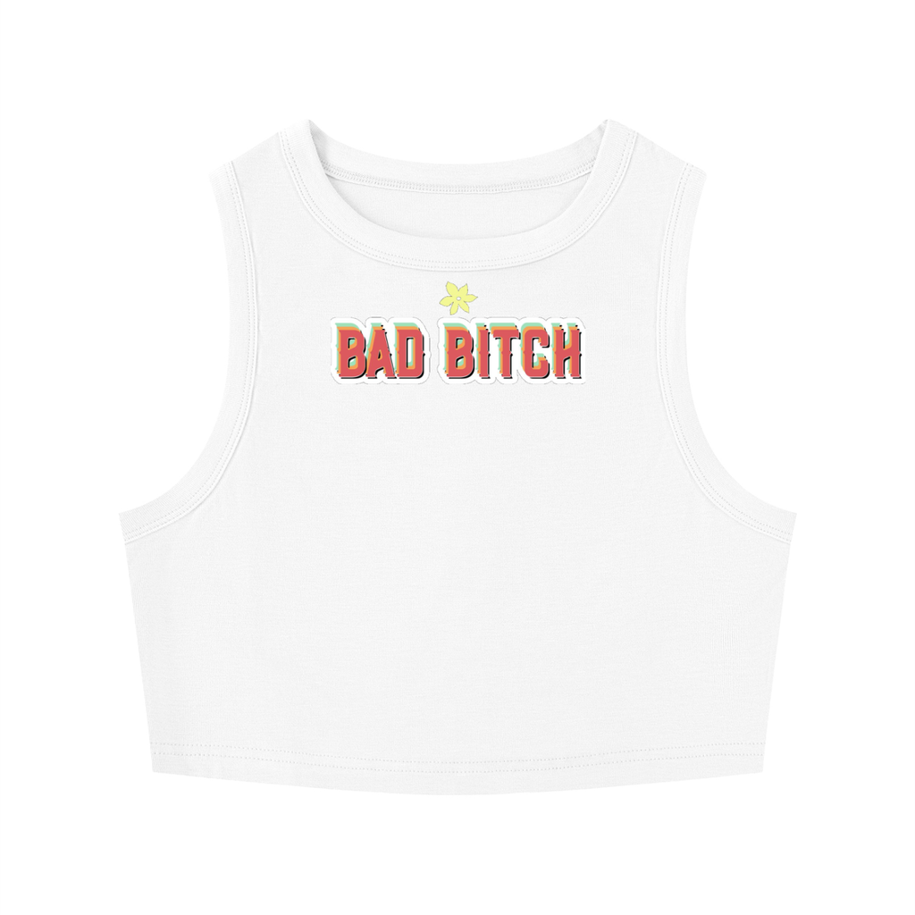 Women's Tight Crewneck Crop Tank Top
