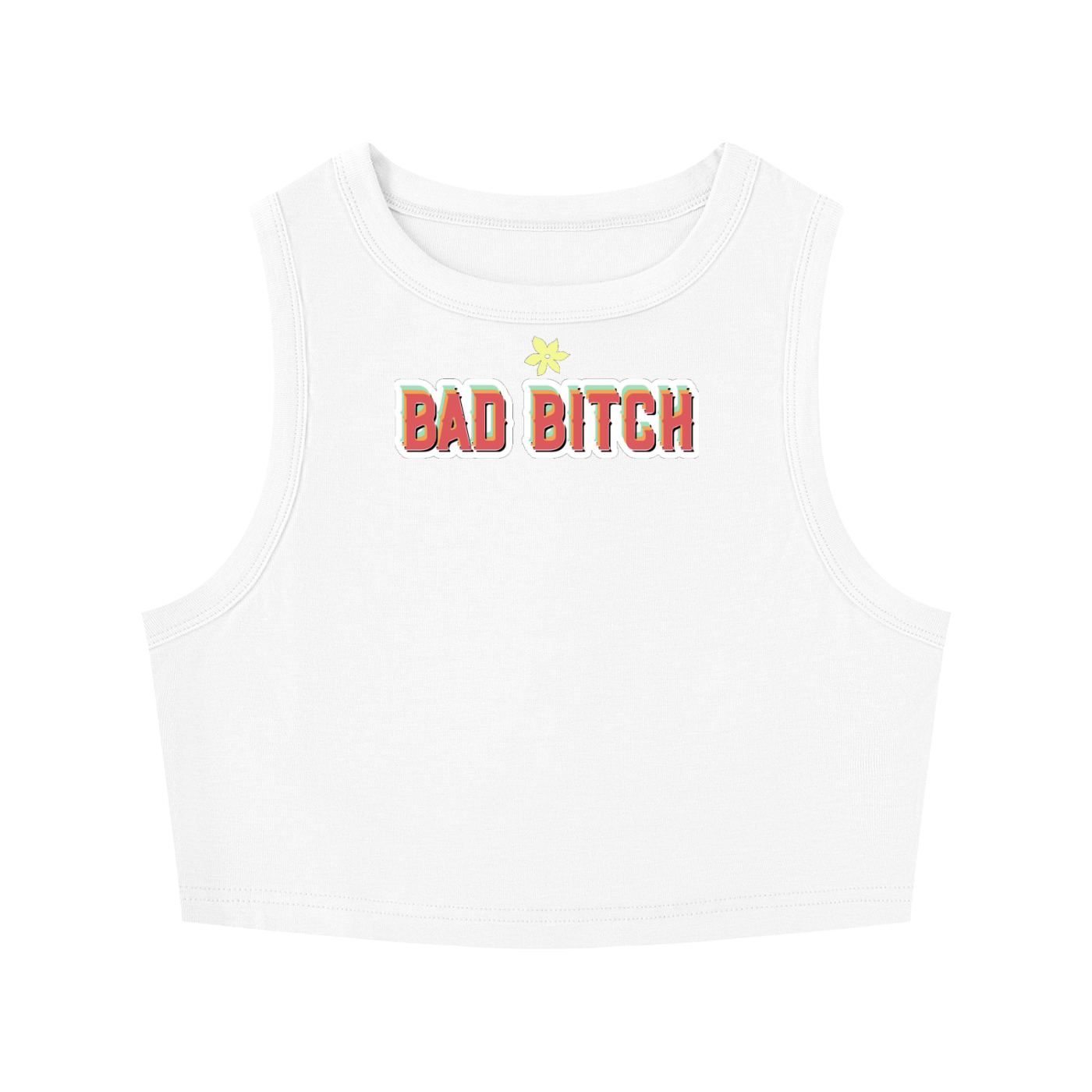 Women's Tight Crewneck Crop Tank Top