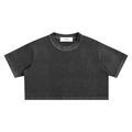Snow Washed Crop Top