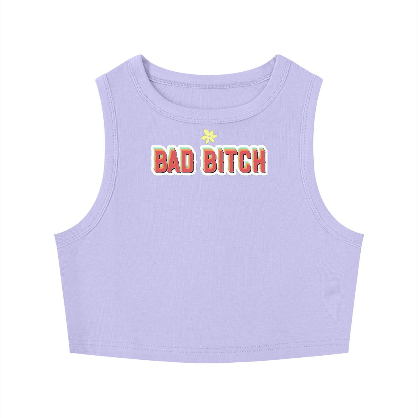 Women's Tight Crewneck Crop Tank Top