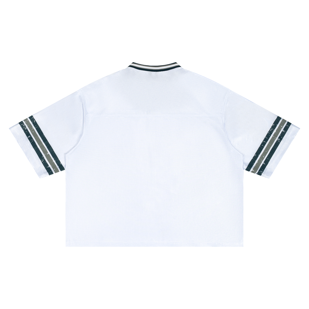 Unisex Boxy Striped Soccer Jersey
